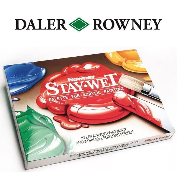 Daler Rowney Acrylic Staywet Palette Small