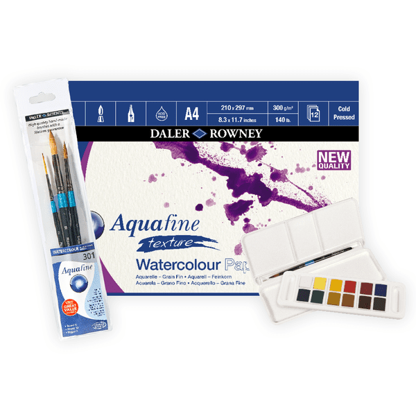 Daler Rowney Aquafine Watercolour Bundle