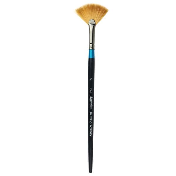 Daler Rowney Aquafine Watercolour Synthetic Fan Blender Brushes