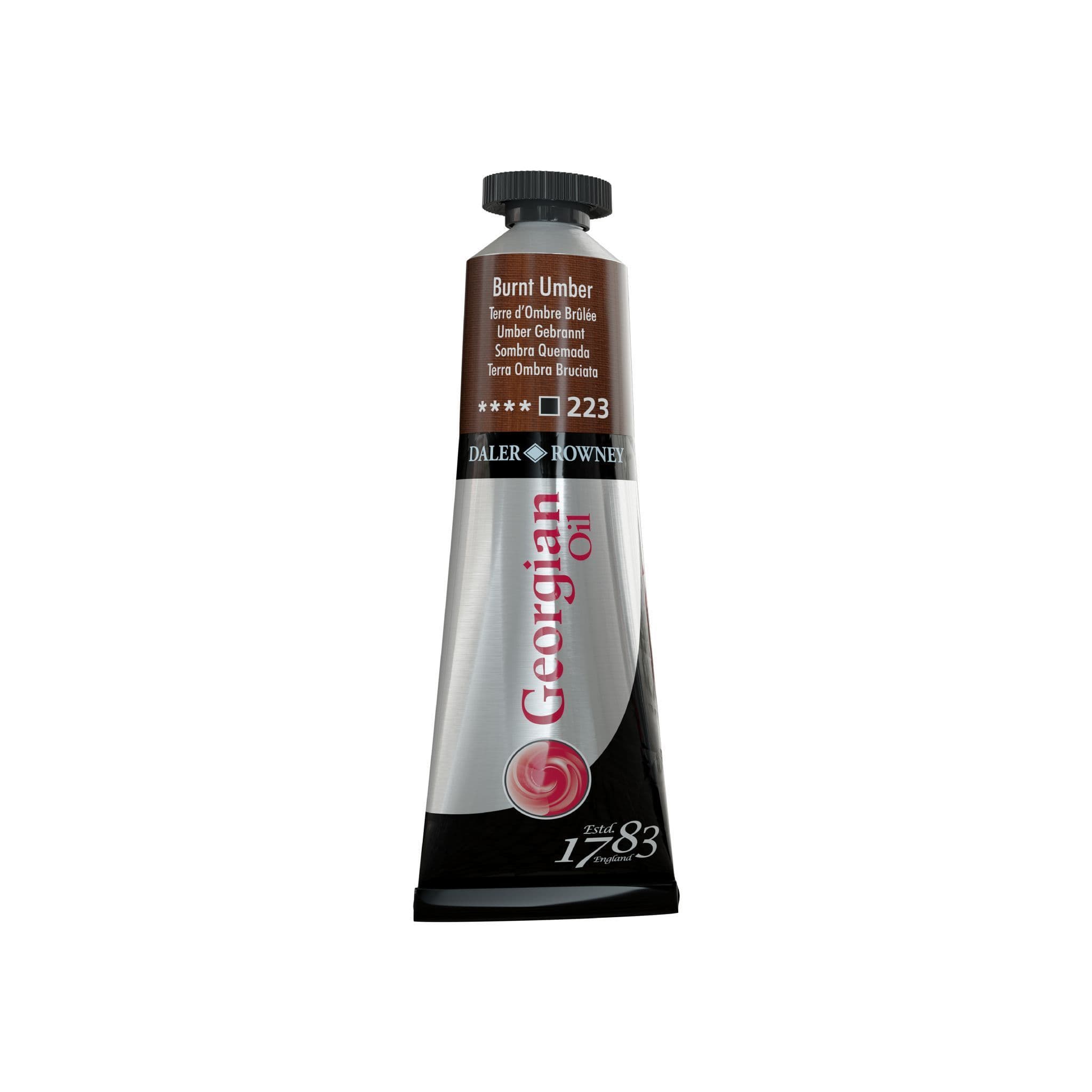 Daler Rowney Colore Ad Olio Georgiano – Grigio Di Payne (Payne's Grey), Tubo Da 225 Ml