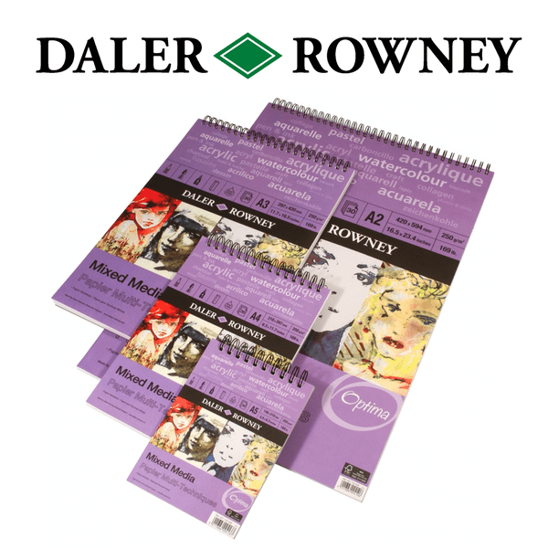 Daler Rowney Optima Mixed Media Spiral Sketch Pad
