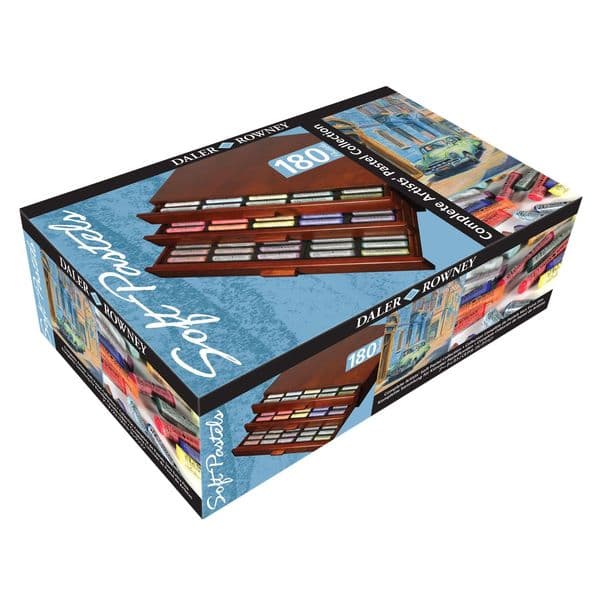 Daler Rowney Soft Pastel Deluxe Wooden Box Set