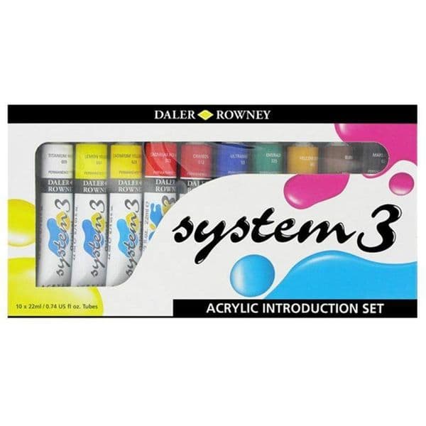 Daler Rowney System 3 Acrylic Introduction Set