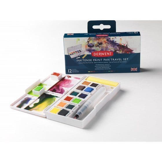 Derwent Inktense Paint Pan Travel Set 1