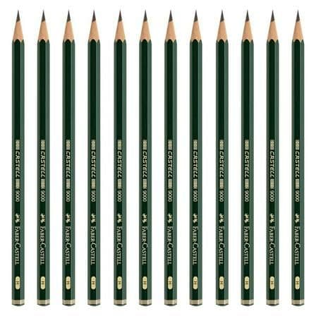 Faber Castell 9000 Graphite Drawing Pencils