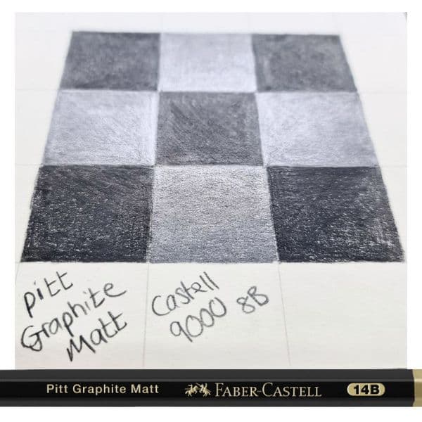 Faber Castell Pitt Graphite Matt Pencil (individually sold)