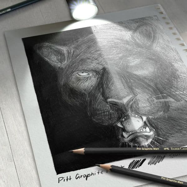 Faber Castell Pitt Graphite Matt Pencil (individually sold)