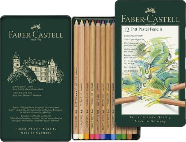 Faber Castell Pitt Pastel Pencil Sets