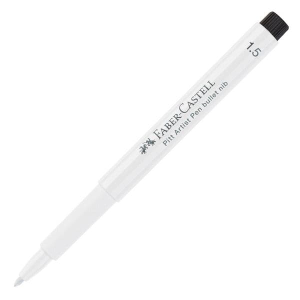 Faber Castell Pitt Pen White 1.5