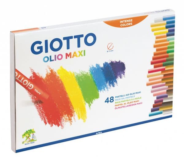 Giotto Olio Maxi Oil Pastel 48 Set
