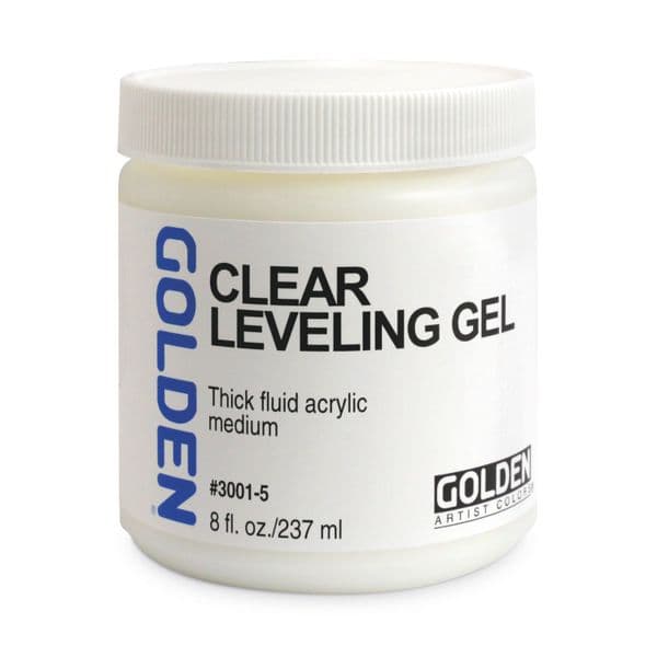 Golden Acrylic Clear Levelling Gel Medium 237ml