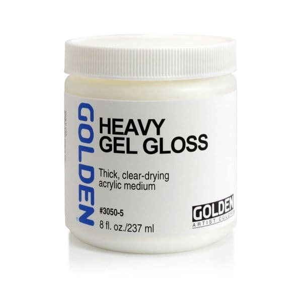 Golden Acrylic Heavy Gel Gloss Medium 237ml