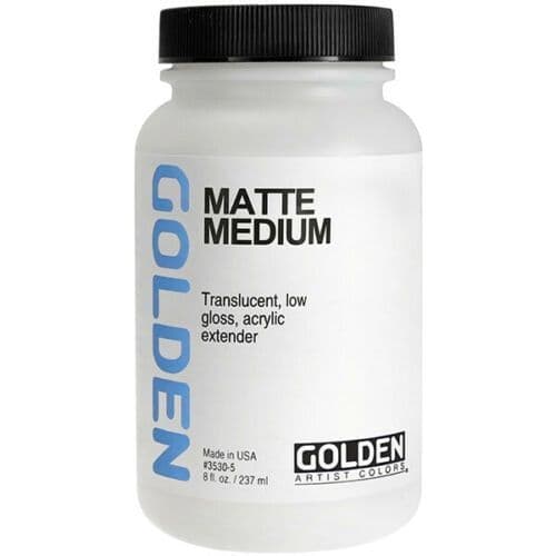 Golden Acrylic Matte Medium 237ml
