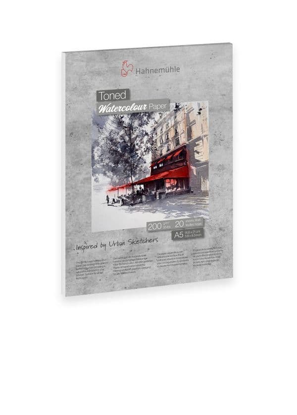 Hahnemuhle Toned Watercolour Pads Grey
