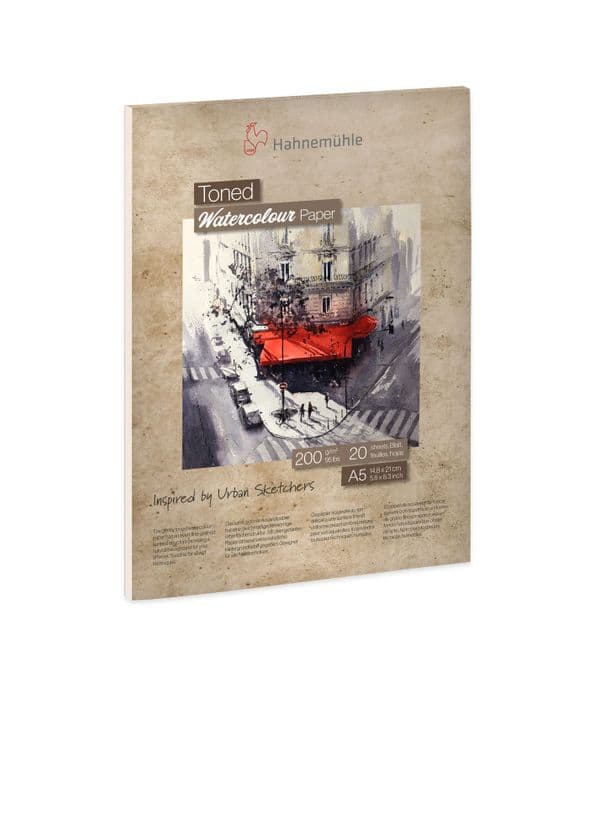 Hahnemuhle Toned Watercolour Pads Beige