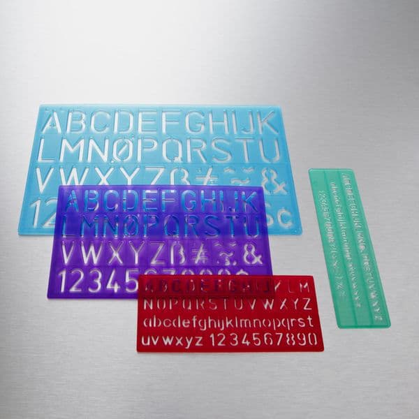Jakar Set of 4 letter Stencils