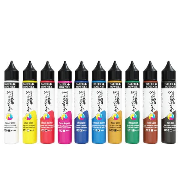 LAST CHANCE - System 3 Fluid Acrylic Paint 29.5ml