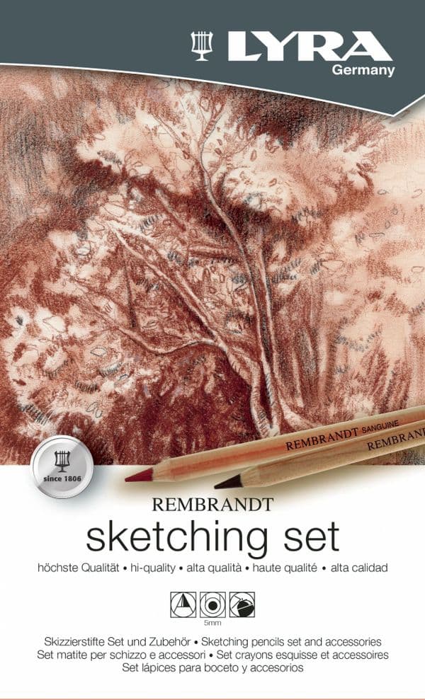 Lyra Rembrandt 11 Piece Sketching Pencil Set