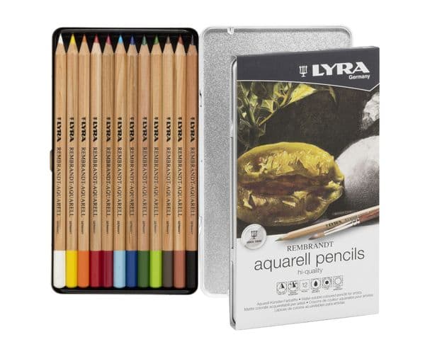 Lyra Rembrandt 12 Piece Aquarell Pencil Set