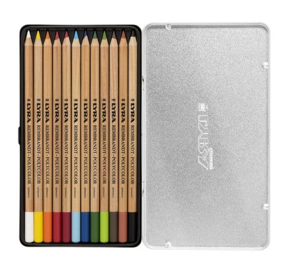 Lyra Rembrandt 12 Piece Polycolor Pencil Set