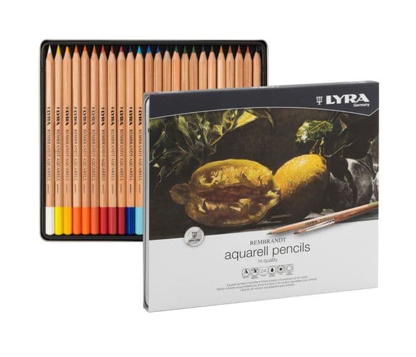 Lyra Rembrandt 24 Piece Aquarell Pencil Set