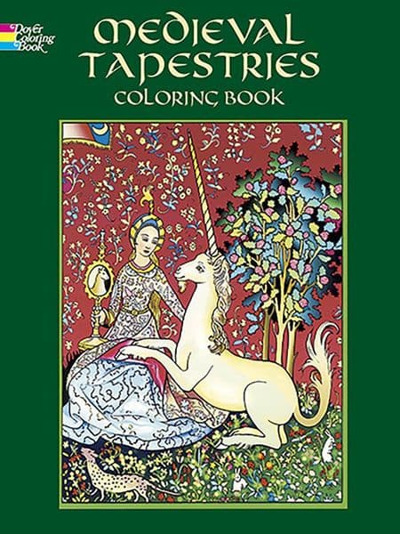 Medieval Tapestries Coloring Book