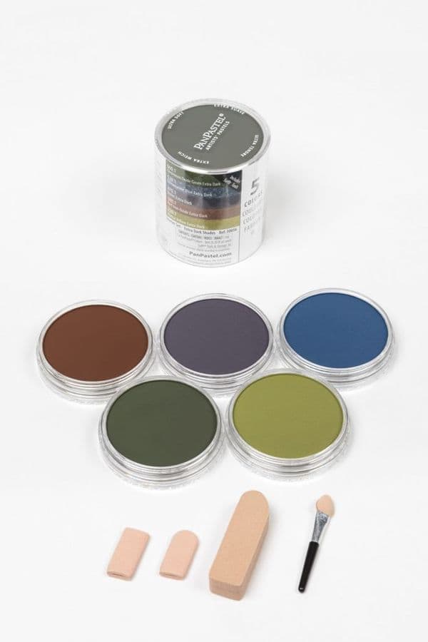 Pan Pastel Extra Dark Shades Set