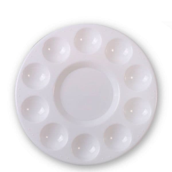 Plastic Circle Watercolour Palette