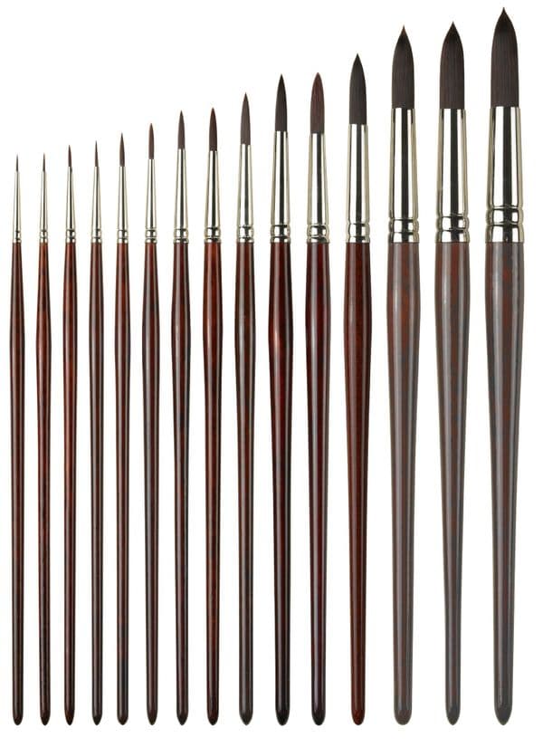Pro Arte Series 202 Acrylix Brushes Round