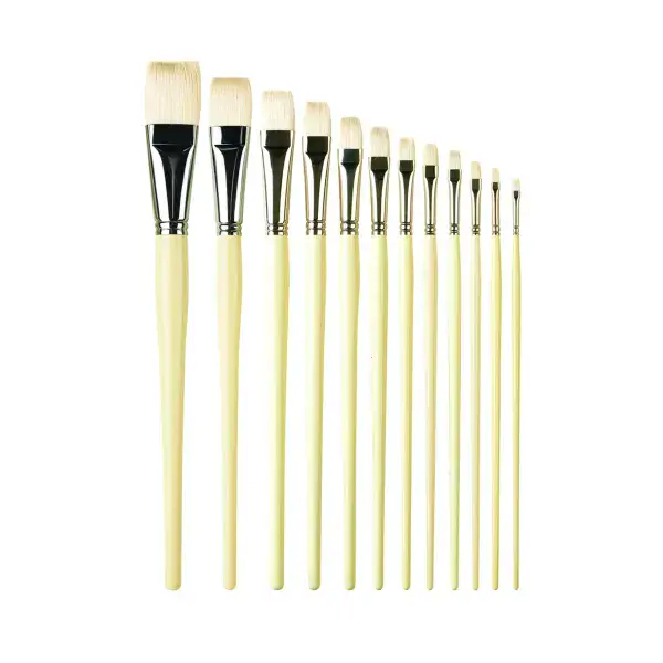 Pro Arte Series B Hog Short Flat Brush