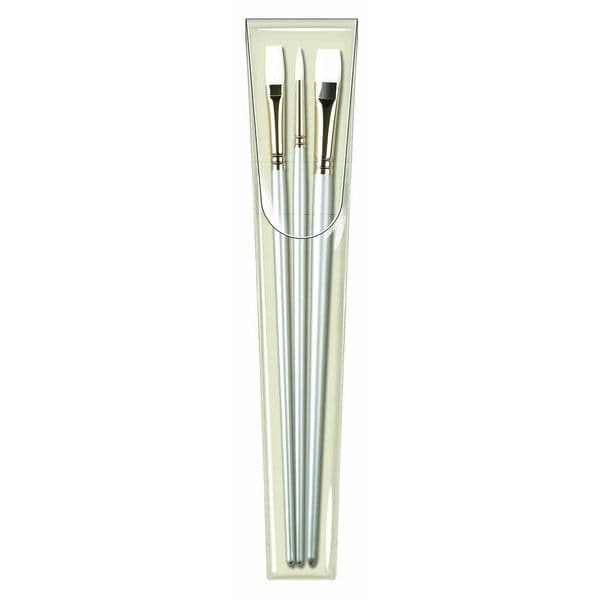 Pro Arte Series Sterling Acrylic Brush Pack W6
