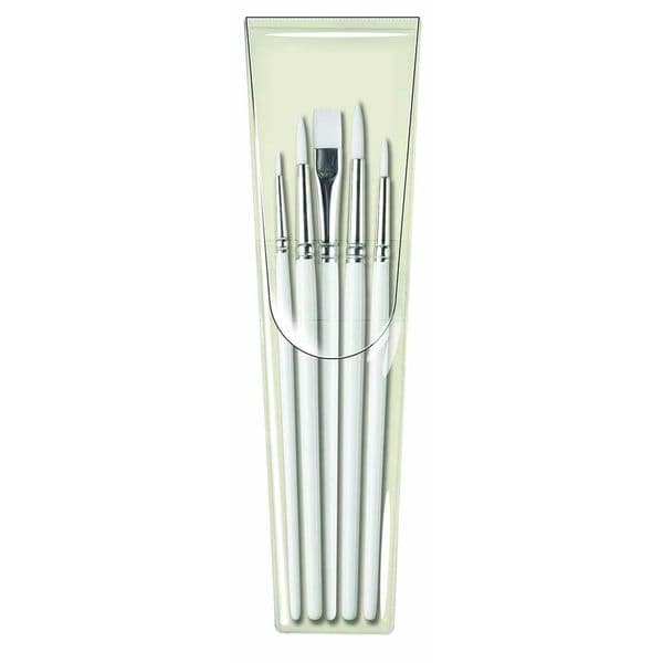 Pro Arte Synthetic All Media Polar Brush Pack W10
