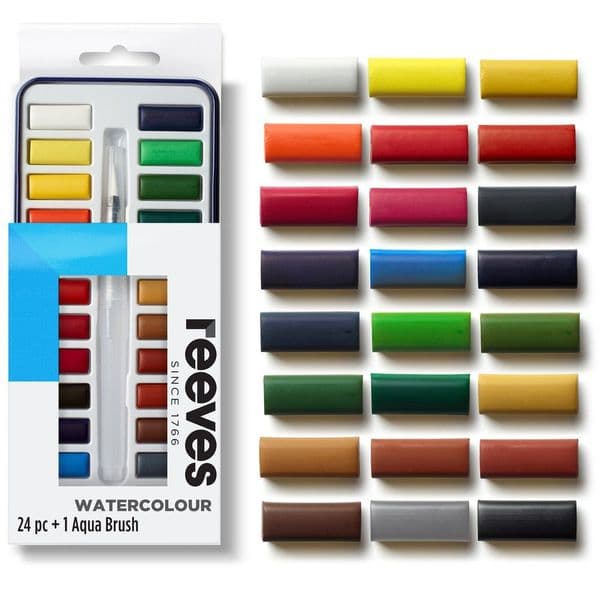 Reeves Watercolour 24 Pan Set