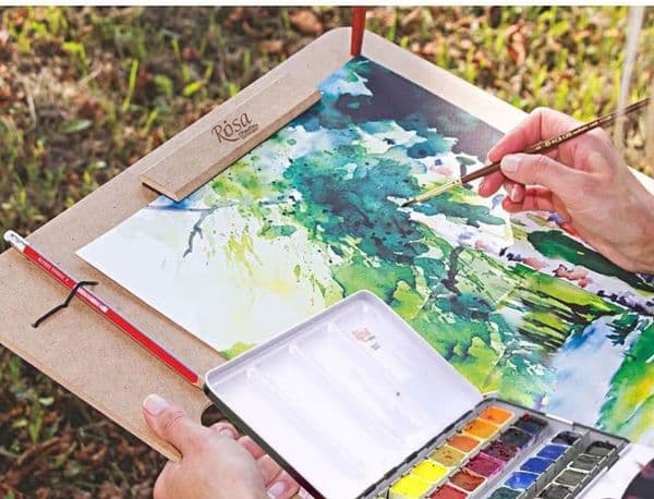 Rosa Gallery Wooden Sketch Board A4, A3, A2