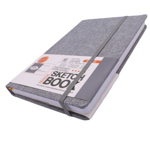 Royal Langnickel Hardback Sketch Books Grey Linen