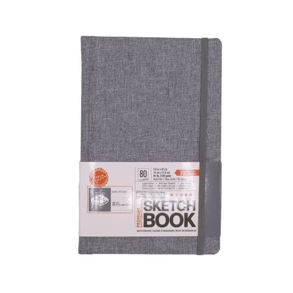 Royal Langnickel Hardback Sketch Books Grey Linen
