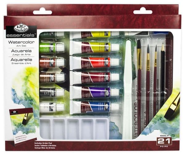 Royal & Langnickel Watercolour Essentials Set
