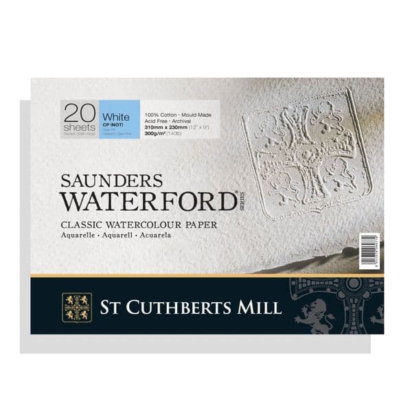 Saunders Waterford Watercolour Blocks 300gsm (140lb) NOT/CP Surface