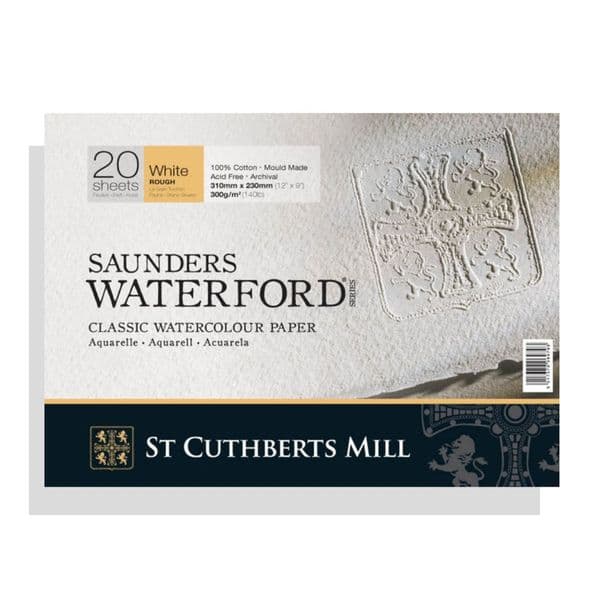 Saunders Waterford Watercolour Blocks 300gsm (140lb) ROUGH Surface