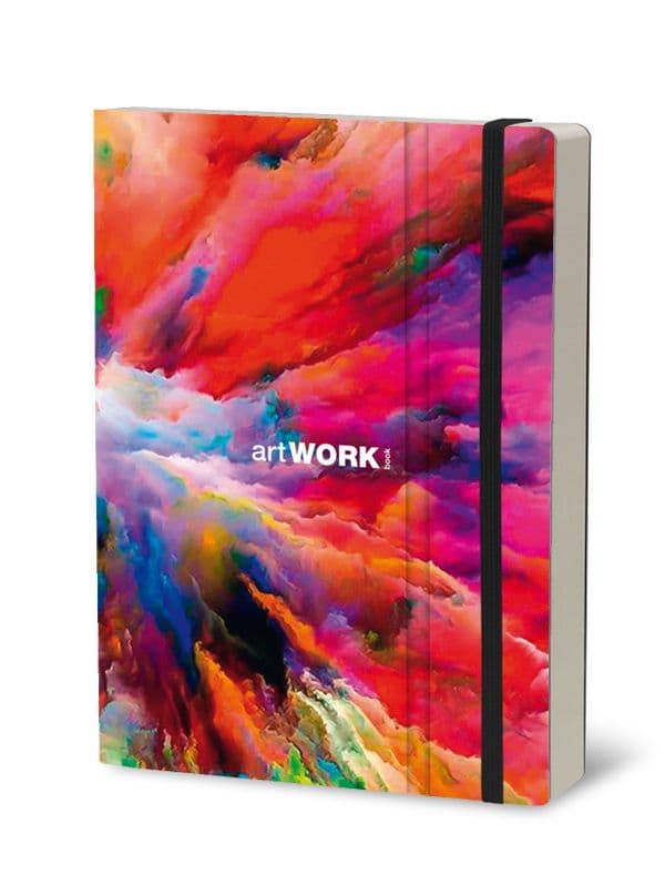 Stifflex Artwork A5 Hardback Sketchbook - CLOUD SPLASH
