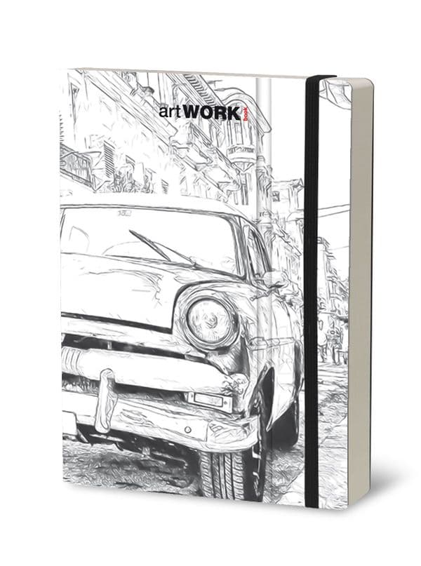 Stifflex Artwork A5 Hardback Sketchbook - HAVANA