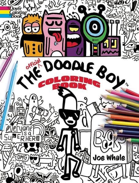 The Official Doodle Boy Coloring Book