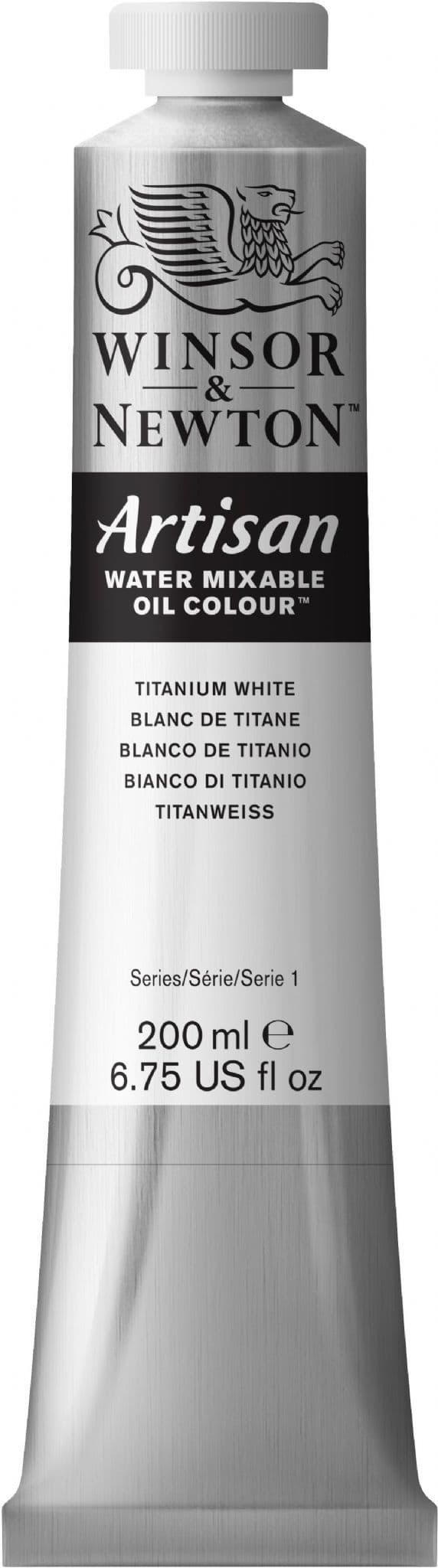 Winsor and Newton Artisan Water Mixable Oil Paint 200ml Tubes
