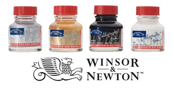 Winsor and Newton Dip Calligraphy Ink