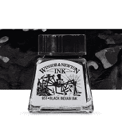 Winsor and Newton Indian Black Ink 30ml