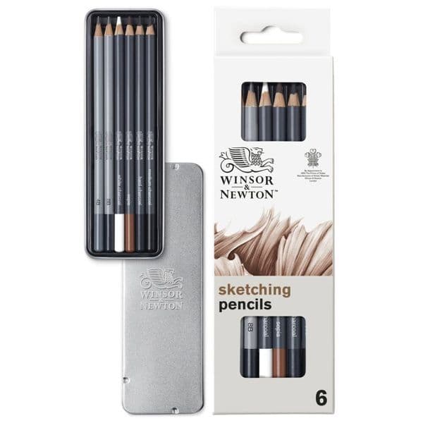 Winsor and Newton Studio Collection Sketching Pencils