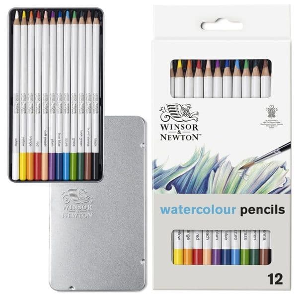 Winsor and Newton Studio Watercolour Pencil 12 Set