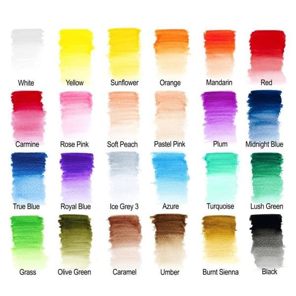 Winsor and Newton Studio Watercolour Pencil 24 Set