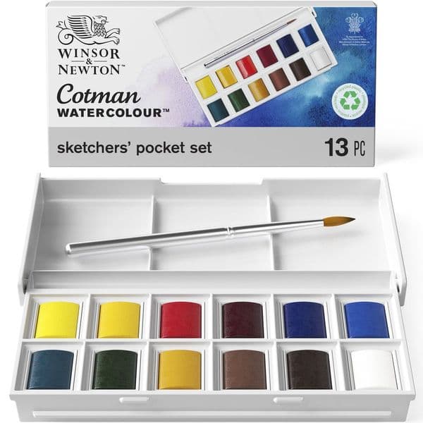 Winsor & Newton Cotman Watercolour Sketchers' Pocket Box