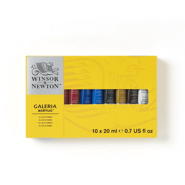 Winsor & Newton Galeria Tube 20ml Set of 10